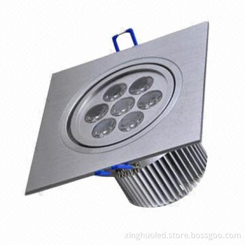 7W LED square down lighting with CE and RoHS marks